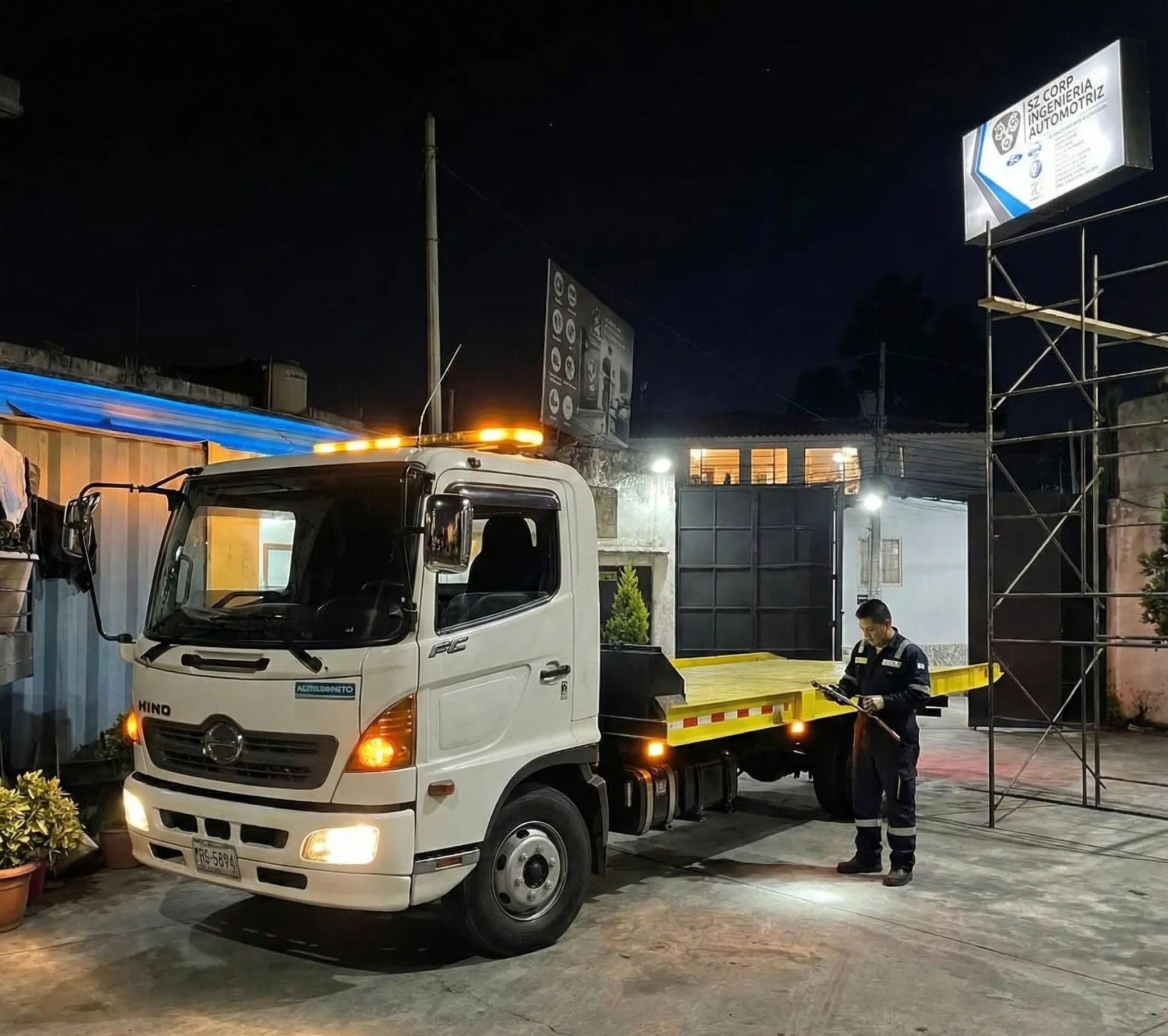 Grúa de plataforma de SZ CORP